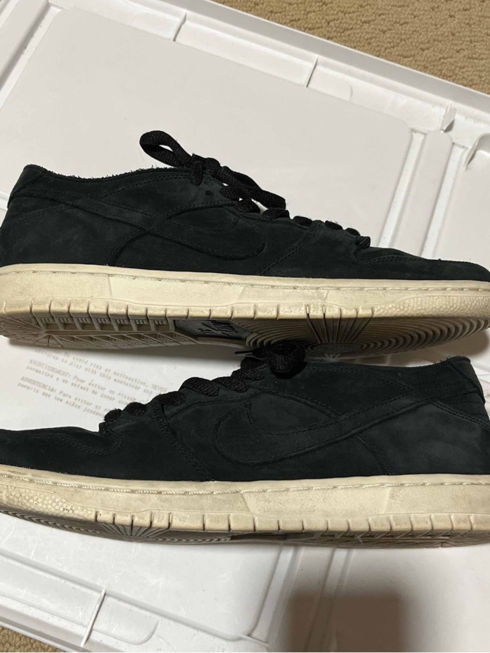 Nike SB Dunk Low Pro Decon Black Summit White Men's Size 9 Sneakers AA4275-002